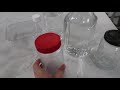 This works on PLASTIC AND GLASS JARS! | How to REMOVE STICKY LABEL from Jar