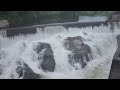 Quechee River, Mill Pond Falls, 7/3/2023