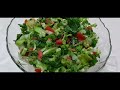 MY HEALTHY  DINNER  GREEN SALAD #vegetablessalad  | Helen Tabinas vlog