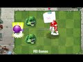 PvZ 2 Challenge - 50 Plants Level 1 Power Up Vs Boss Holo Head Zombie(10000HP) Level 15