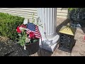 DIY OUTDOOR DECOR | UPCYCLE DECOR | BUDGET DECORATE WITH ME | FRONT YARD DECORATE | BUDGET DIY