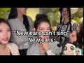 NewJeans (뉴진스) can't sing 👀👀👀 is a whole lie 🔥