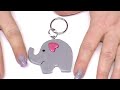 How to Make an Elephant Keychain