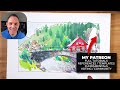 LANDSCAPE Urban Sketching Tips For Beginners!