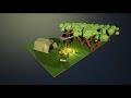 Low-Poly 3D Project: 