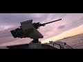 Naval AI Remote Control Gun with Automatic Tracking and Target Prediction Algorithm Anti Drone