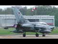 [4K] LOUD! FULL Afterburner Engines - Tornado's at Norvenich