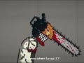 CHAINSAW MAN vs KATANA MAN FINAL FIGHT | Melon Playground Mod