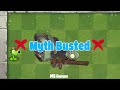 PvZ 2 Myth Busting - Excavator Zombie hypnotized can block projectile from Jester Zombie