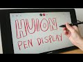 Laminated display of Huion Kamvas 22 Plus vs iPad Pro