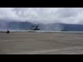 MARINE HELICOPTER CLOSE LANDING