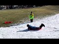 Sledding Video!