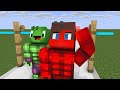 JJ vs Mikey LOVE ROAD Spider-Man SuperHero Game - Girl Prison Run - Maizen Minecraft Animation