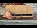 DIY - Great Craftsman's Ideas // How to Make a Smart Folding Table // Metal Smart Folding Utensils !