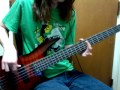 学校に行きたくない Bass Cover