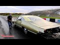 EDDIE BIG BLOCK! '67 IMPALA! 7.44@181 MPH! NITROUS FED 632CI BEAST! BYRON DRAGWAY!