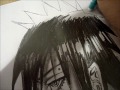 Drawing a Anime Emo guy