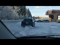 Snow drifting