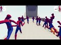 100x SPIDER-MAN + 2x GIANT vs 3x EVERY GOD - Totally Accurate Battle Simulator TABS