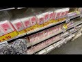 ASMR - Shelf Organization Straightening at french supermarket - crinkle heaven (no talking)