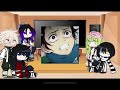 Hashiras react To giyuu Tomioka! (No ships)!! Cringe + Lazy.