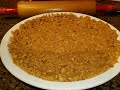 Nutter Butter Cookie Pie Crust #piecrust