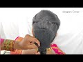 South Indian wedding hairstyle | Muhurtham hairstyle with flowers