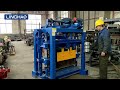 Linghao semi-automatic brick machine allows one worker to complete the task of producing bricks.