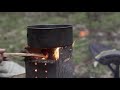 Cooking & Coffee on Wood Stove (ASMR Style)