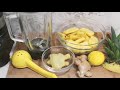 HEALTHY PINEAPPLE GINGER JUICE || FRUGALLYT