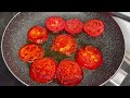 1 tomato with 3 eggs / quick breakfast in just 5 minutes! Very simple and delicious