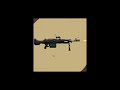 Pixel Art Time lapse M240 Machine Gun NFT (Shooting Animations)