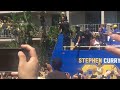 Steph Curry during the Golden State Warriors NBA championship parade