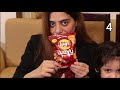 Guess the Lays Chips Challenge Between Nand & Bhabhi | Ayesha & Momina