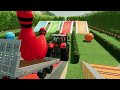 TRANSFORMING GIANT BOWLING PINS WITH RIGITRAC TRACTORS IN FARMING SIMULATOR 22