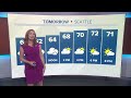 Morning clouds, then 70s | KING 5 Weather