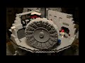 LEGO minifigs building the Death Star