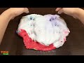 RAINBOW PIPING BAg ANd RABBIT Slime ! Mixing random into CLAY Slime I Relaxing slime videos