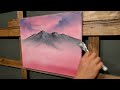 Sunset Lake Oil Painting Walk through - Wet on Wet Painting Tutorial