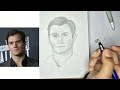 How To Draw SUPERMAN : Henry Cavil