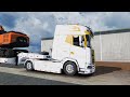 Euro Truck Simulator 2 | Xe Đầu kéo Daf Siêu Đẹp , Kéo Xe Múc Đất khủng