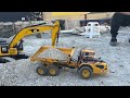 Mini escabadora Cat 966 Wheel Loader hace un….