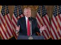 Trump press conference today: Full speech