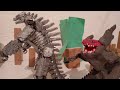 Godzilla VS mecha Godzilla parte1/3( stop motion serie)