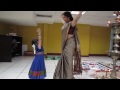 Aghosha’s first dance class with Asha Sarath