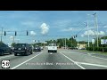 US 58 - Virginia Beach to Downtown Norfolk - Virginia - 4K Highway Drive