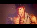 Ryu vs M. Bison - Street Fighter V  Story Mode final boss fight