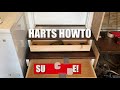 How to Build Under Stair Storage Drawers