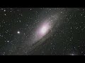 Andromeda Galaxy Live View through my Telescope