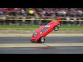 OLD SCHOOL Wheel Standing Championships at Byron Dragway OLD SCHOOL CARS AMERICAN MUSCLE